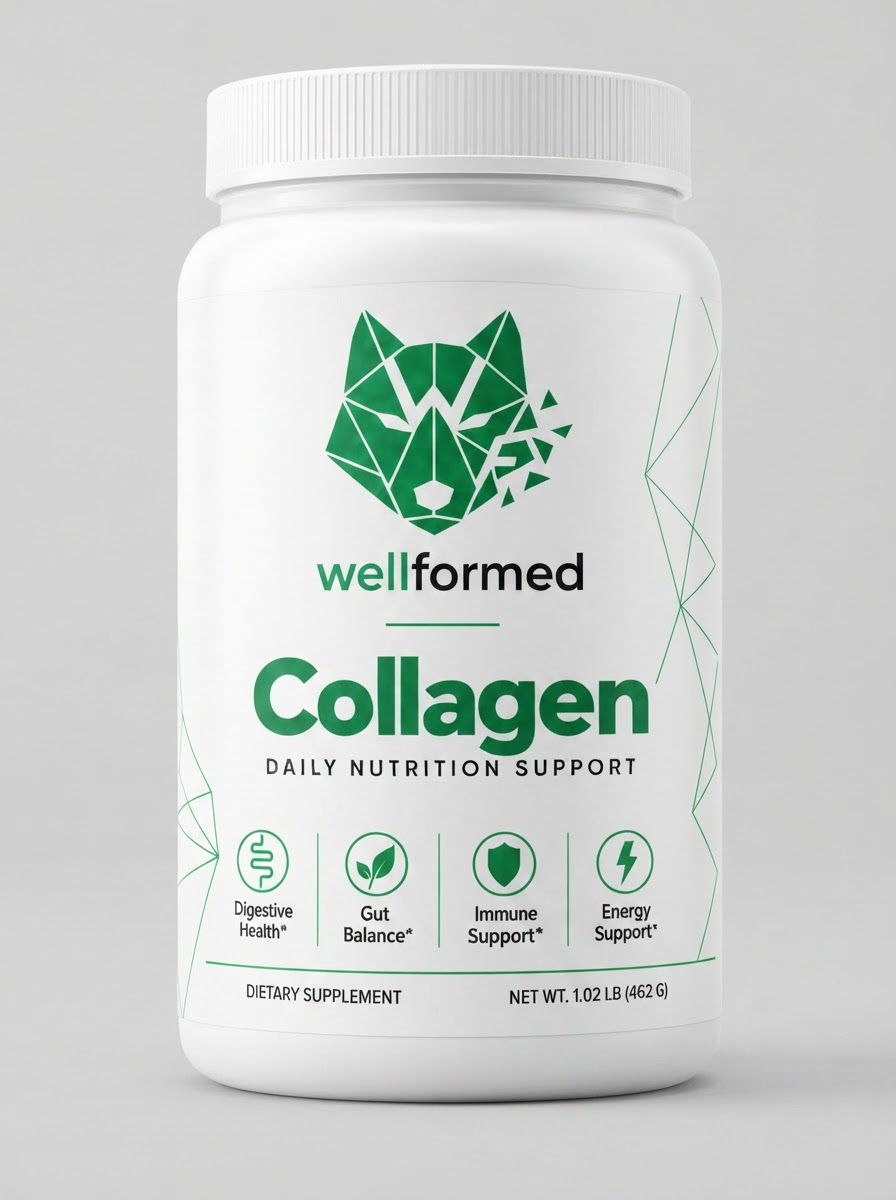 Well-Formed Collagen container